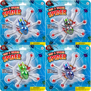 Giant Spider Wall Walker Asst. -  Product Shot - aa Global - TY0077